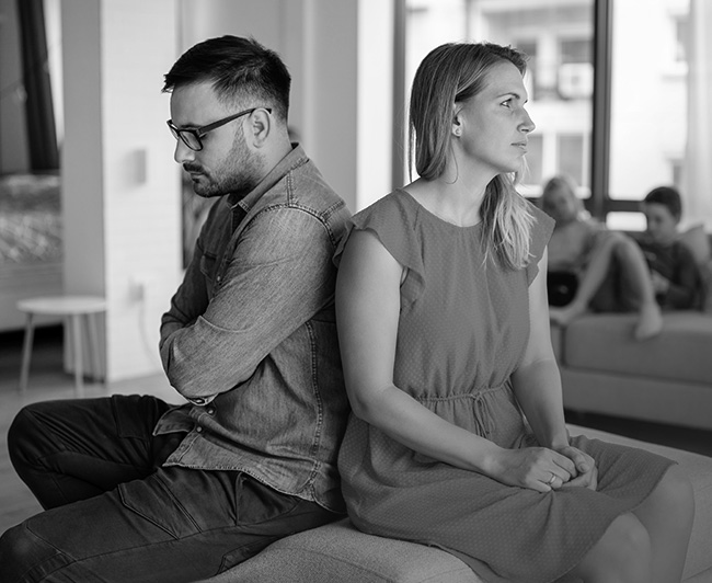 Une séparation c’est un univers qui s’écroule.